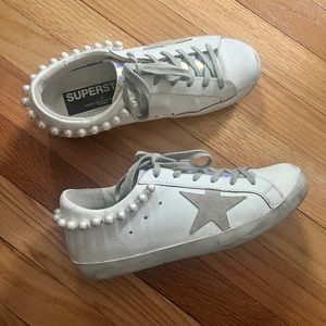 Golden Goose metallic pearl sneaker